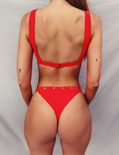 Load image into Gallery viewer, Welder Bikini Top - Red
