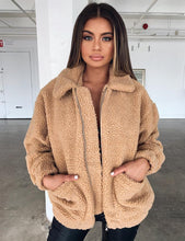 Load image into Gallery viewer, Pixie Jacket - Caramel Fleece
